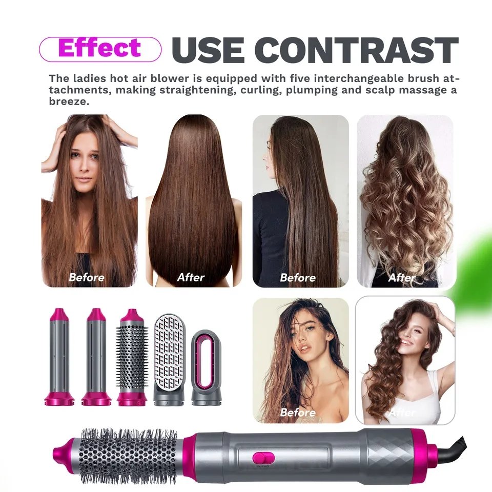 5 in 1 Hair Dryer Brush