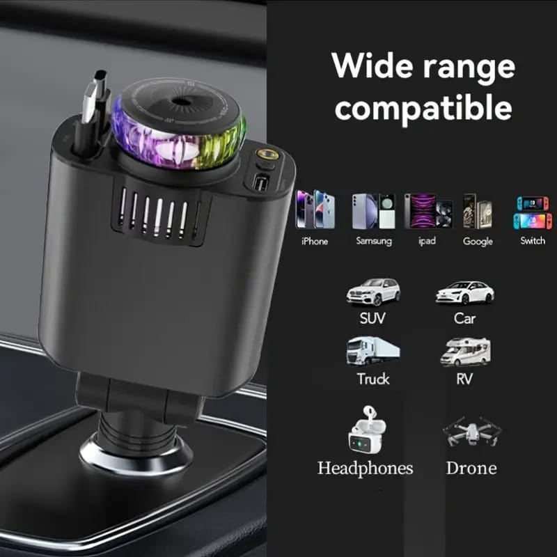 5-in-1 Starlight Car Charger