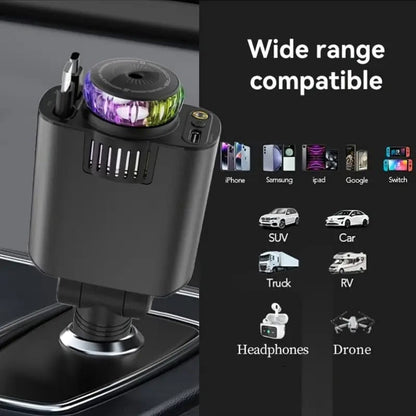 5-in-1 Starlight Car Charger