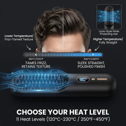 Ionic Hot Brush for Hair