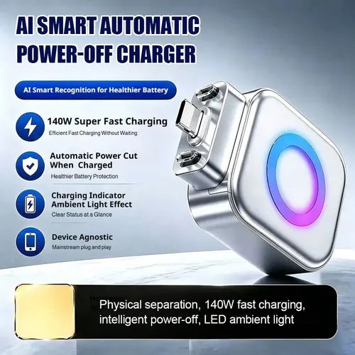 USB-C Auto Eject Charging Adapter