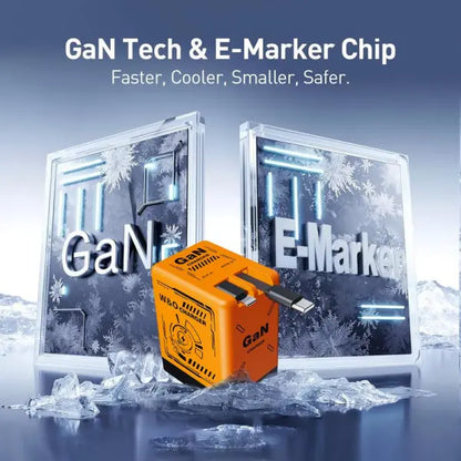 2 in 1 Gan Fast Charger