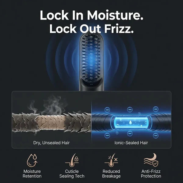 Ionic Hot Brush for Hair