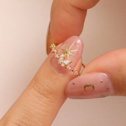 Cubic butterfly ring
