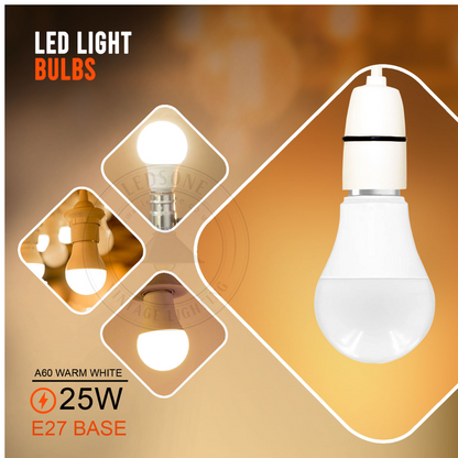 25W E27  Energy Saving Warm White Bulb ~1381