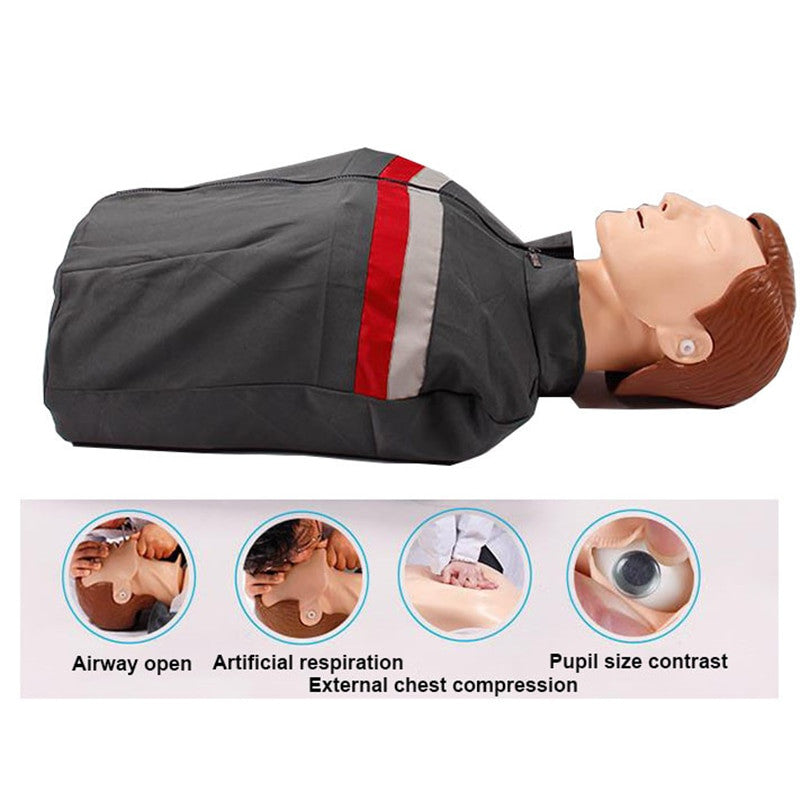 70x22x34cm Bust CPR Training Manikin Professional Nursing Training ATT
