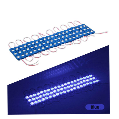 Blue LED Module 12V IP67 Waterproof 1.5W Sign Backlight~5240