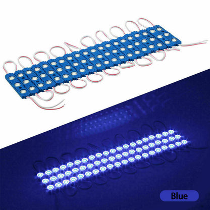 Blue LED Module 12V IP67 Waterproof 1.5W Sign Backlight~5240